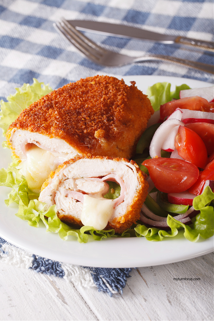 Cordon Bleu Chicken Rolls