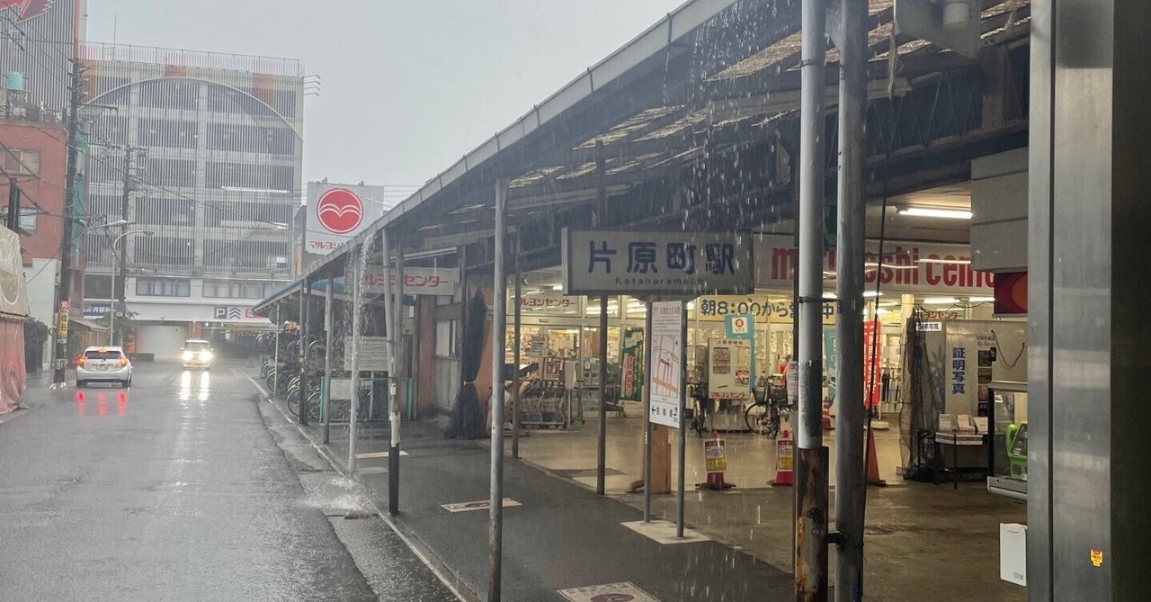 琴平線片原町駅[2] 直営店時代の名残？ホームにあるスーパーの勝手口 - タタールのくにびき －蝦夷前鉄道趣味日誌－