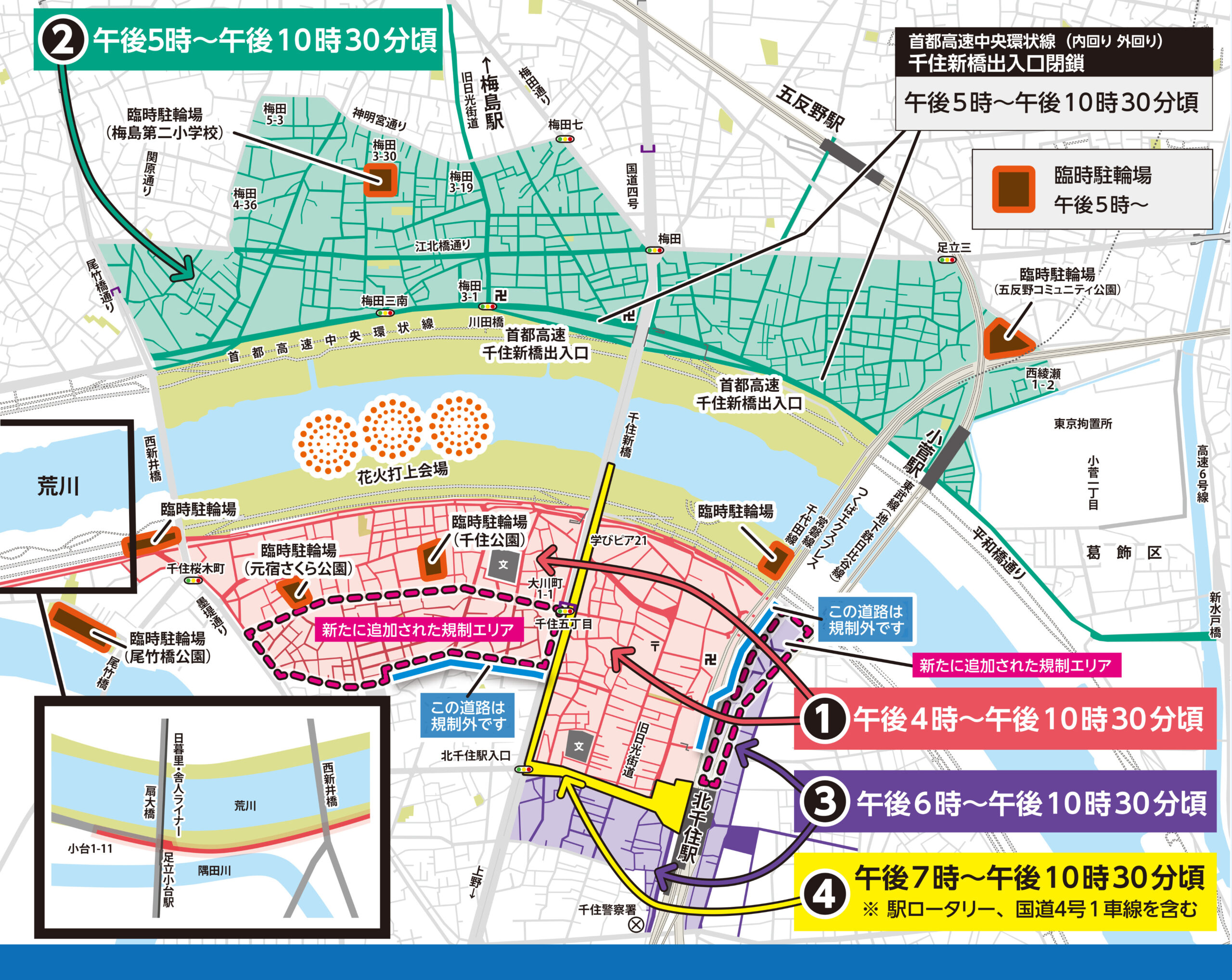 日光街道〈4〉千住宿(JR北千住駅)～東武 梅島駅 | ハイネの森