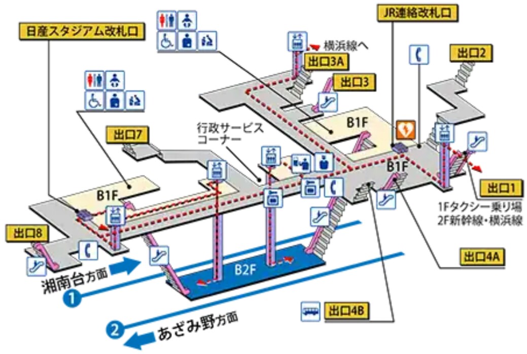 横浜スタジアムへの行き方（公共交通機関、貸切バス） | バス旅ねっと