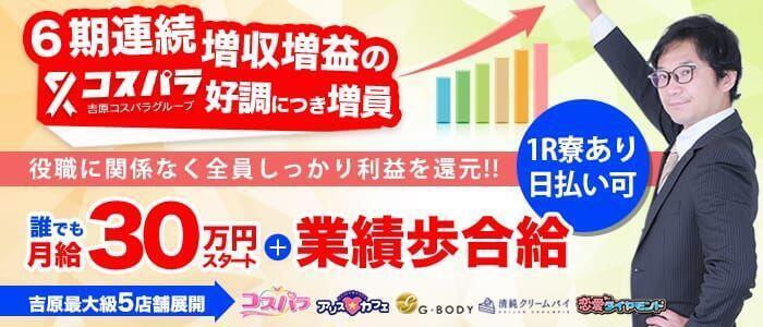 吉原の風俗求人【バニラ】で高収入バイト