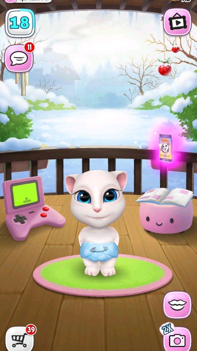 Play free Baby Talking Angela