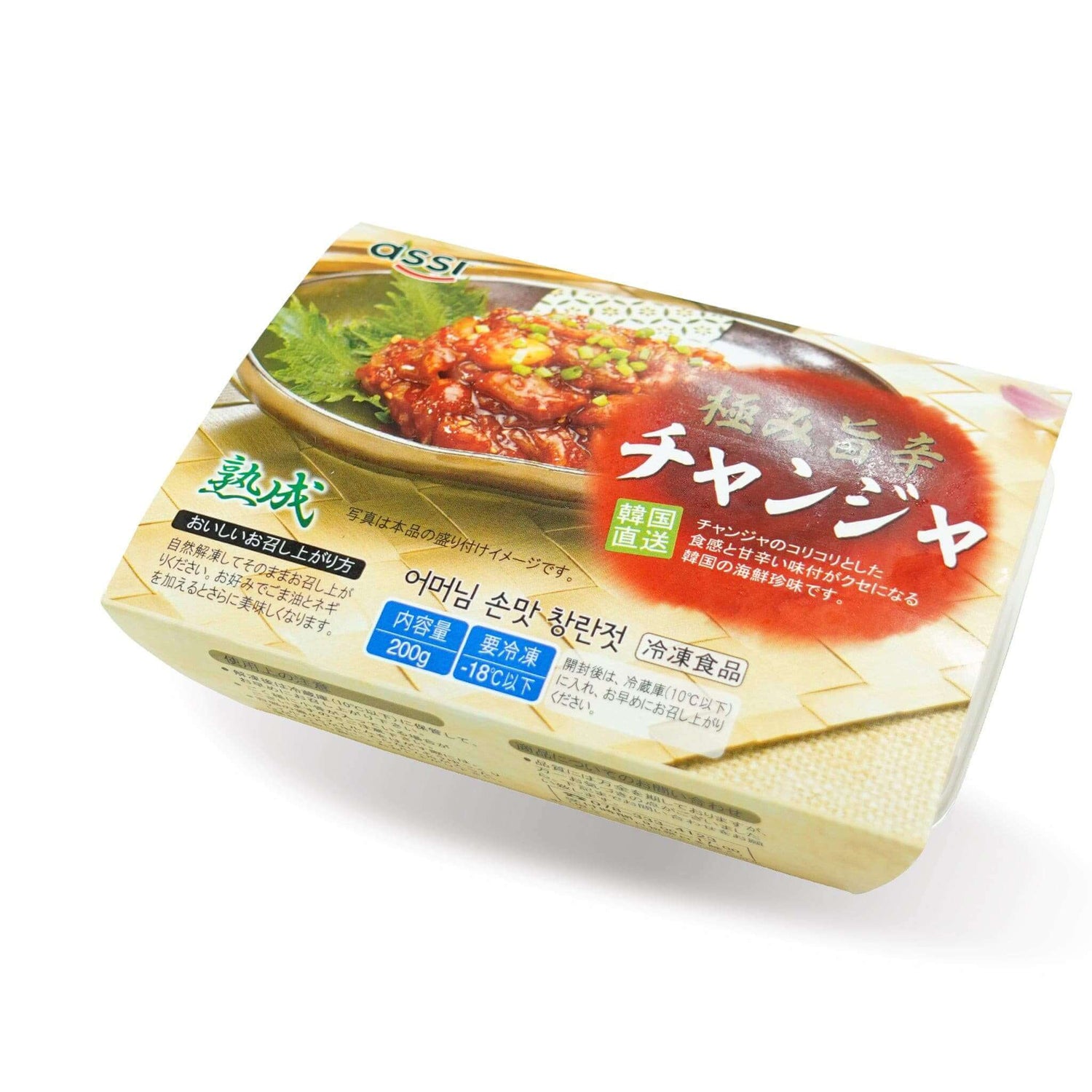 韓国産 味付チャンジャ200g - 韓国惣菜ビビム商品一覧 |