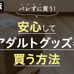 アダルトグッズのバレない隠し場所ポイント2つ！身内バレ不安を解消し、安心して購入しよう！ | なつえりドットコム