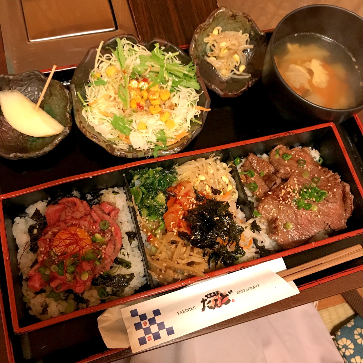 四日市】駅から徒歩5分「松阪牛 たんど」の贅沢ランチを食べてきた｜駐車場・メニュー