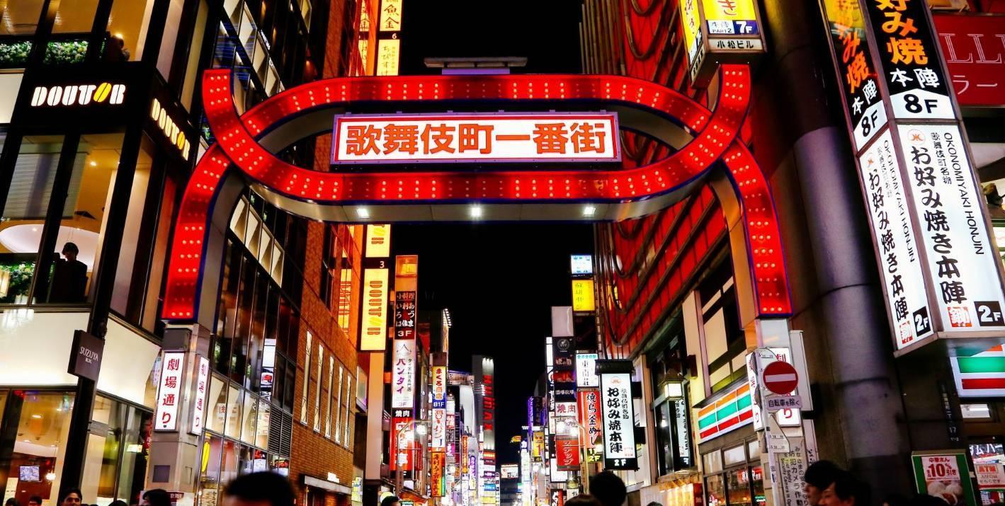 日本东京新宿的歌舞伎厅是全球最著名的红灯区。 | TikTok