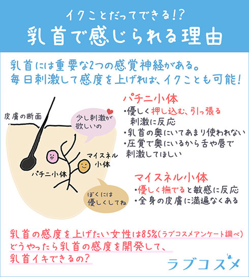 乳首イキを彼女に調教する方法❤️ おっぱいを揉み焦らしたり乳首責めで痙攣絶頂アクメさせる舐め方はこちら オーガズム