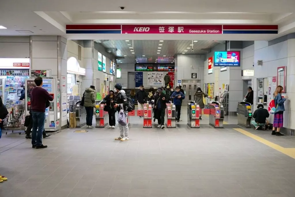 写真52枚）京王線笹塚駅前と観音通り商店街の街並み 東京都渋谷区