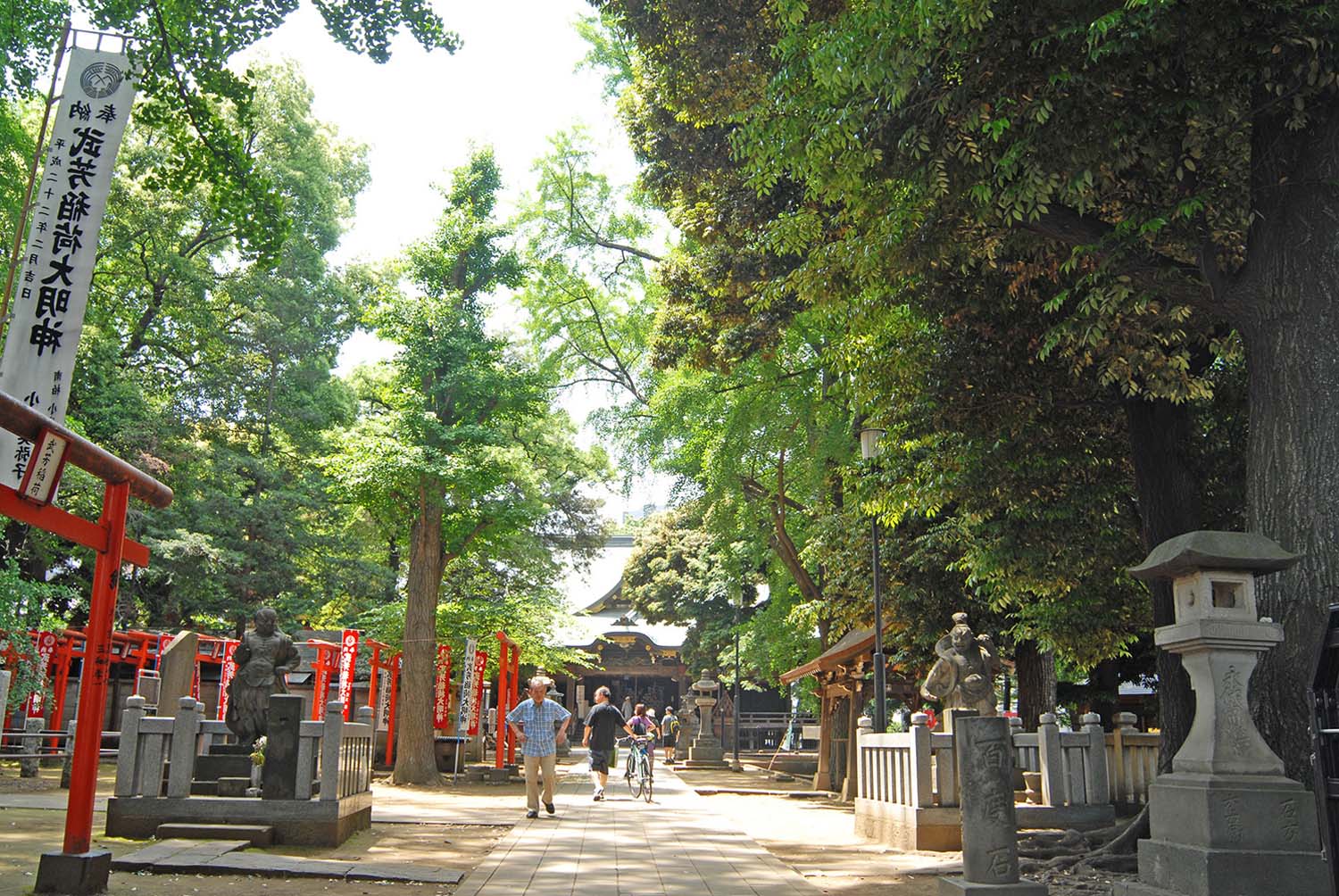 混沌の屋形風呂: 池袋から雑司ヶ谷へ古地図散歩＆猫散歩