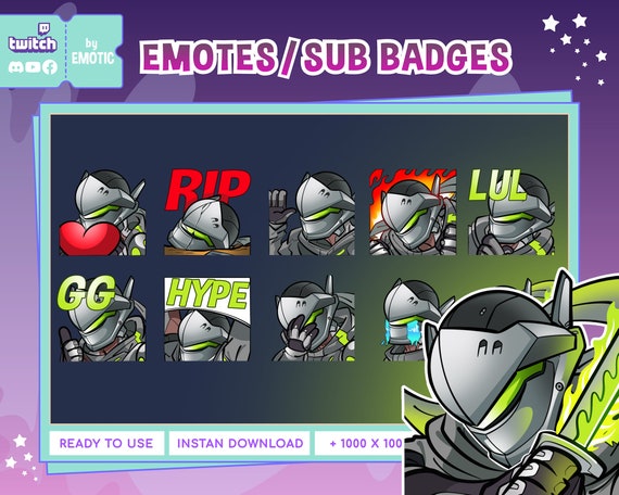 Twitch emotes genji