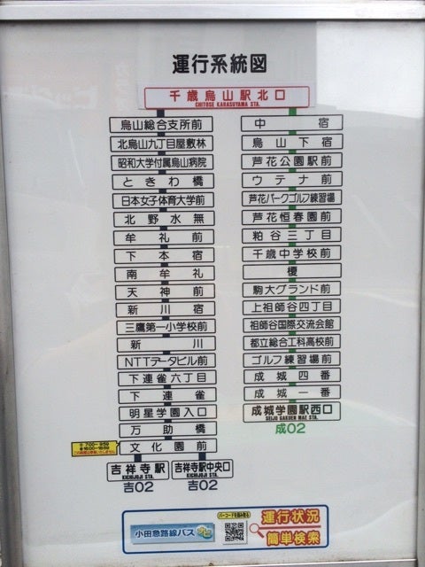 路線図 | 中央線沿線の路線バス 関東バス株式会社