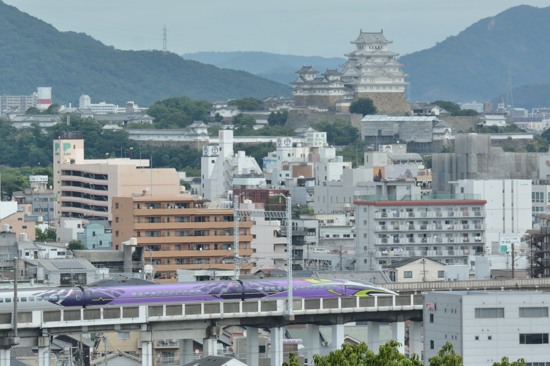 姫路城十景(9)：「手柄山（緑の相談所広場）」 - 播磨の山々