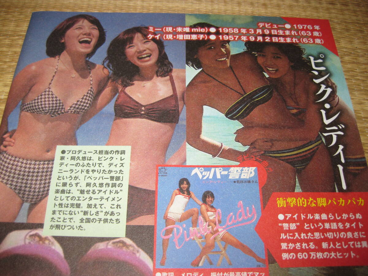 昭和レトロ 1977年 キャンディーズ 水着姿