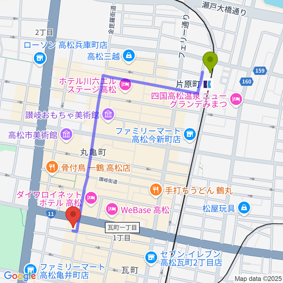 万葉線片原町駅／ホームメイト