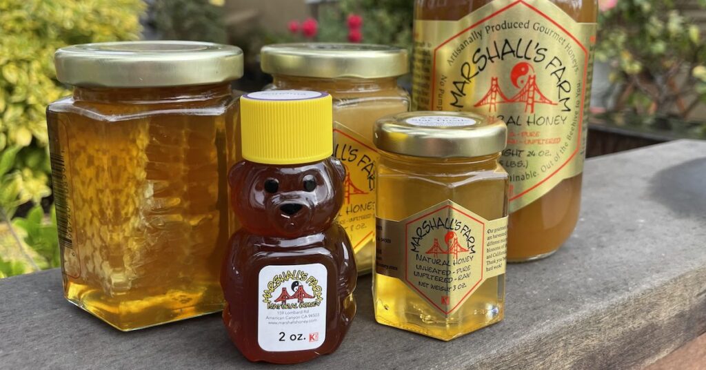 All raw honey