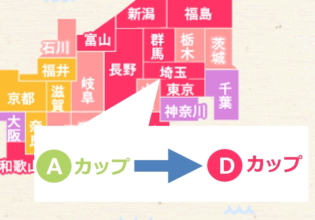 一番巨乳な県はどこ？実は盛ってる県や、勝負下着の色も。#叡智な統計学 - YouTube