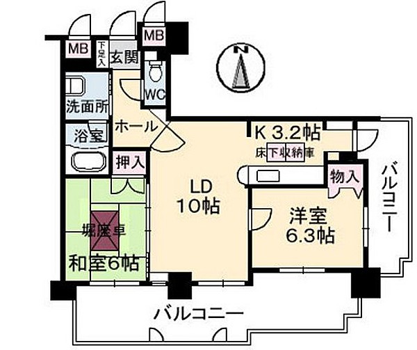 SUUMO】ディアナ並木((株)良和ハウス府中店提供)／広島県広島市中区小町／市役所前駅の賃貸・部屋探し情報（100405032561） - 