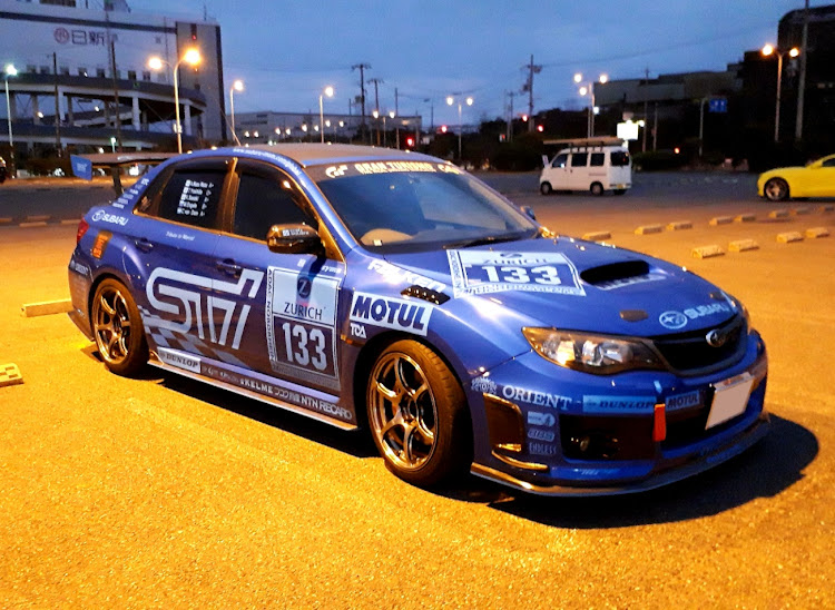 インプレッサ WRX STIのニュルチャレンジ・レプリカ・ゆるグダオフ・えんため館・ヘブンティーン