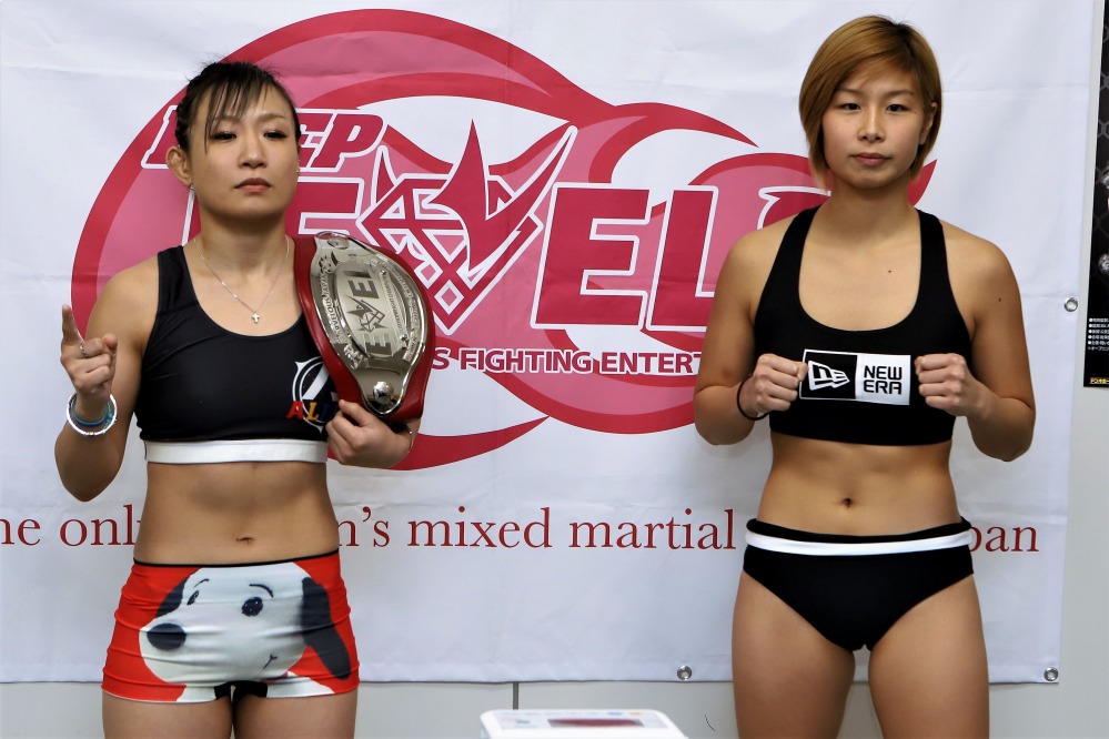 DEEP JEWELS37】東陽子×KINGレイナでJEWELSフェザー級王座決定戦。激闘回避が王者への道 |  MMAのインタビューと試合レポートならMMAPLANET