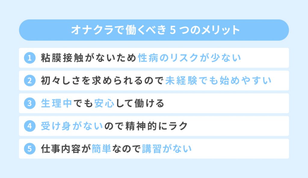 脱がない・舐めない・受け身がない【オナクラ】ってどんなお仕事？～性病の心配がないソフトサービス～ | 【30からの風俗アルバイト】ブログ