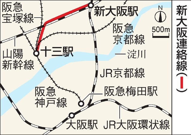 大阪・十三、歩けばせんべろ仰げば億ション 交わる魅力 街エクスプローラー