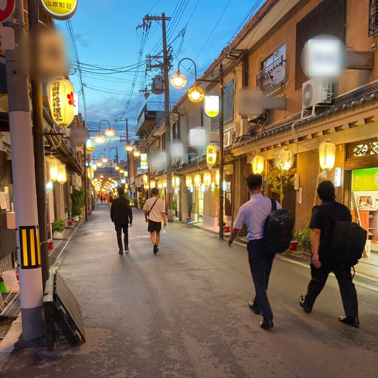 大阪 飛田新地 今年1月に行った時の写真です。