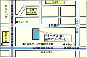 路線・出入口案内図｜阪神高速道路株式会社 ドライバーズサイト