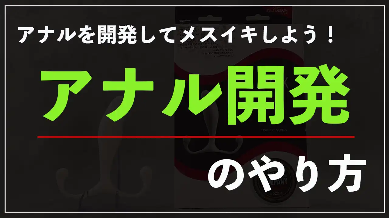 正しいアナル開発のやり方と必要なもの！自分もパートナーも両方開発させちゃいます！ | Trip-Partner[トリップパートナー]