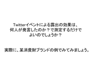 Twitterの1日投稿数の根拠と成果 - 株式会社ハマ企画