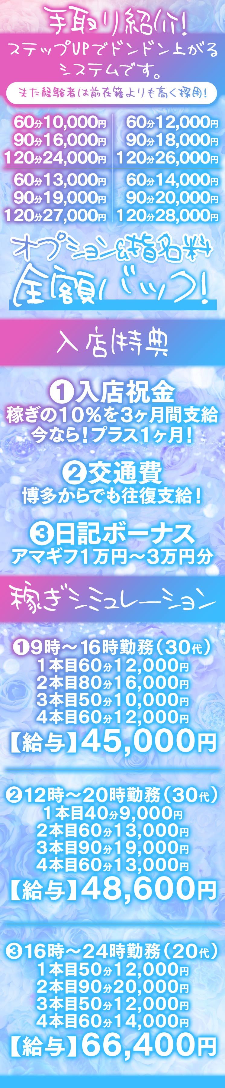 小倉・北九州のバック率がいい風俗求人【はじめての風俗アルバイト（はじ風）】