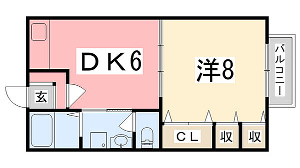 スカイハイツ(兵庫県姫路市花田町小川)の物件情報｜いい部屋ネットの大東建託リーシング