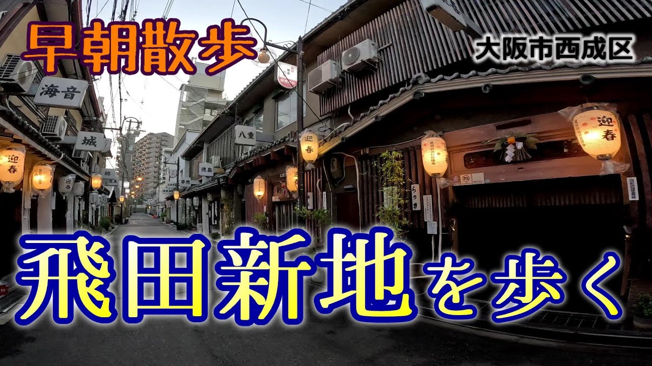 日本最大級の遊郭の建物が今も150軒以上残る「飛田新地」に行ってきました - GIGAZINE