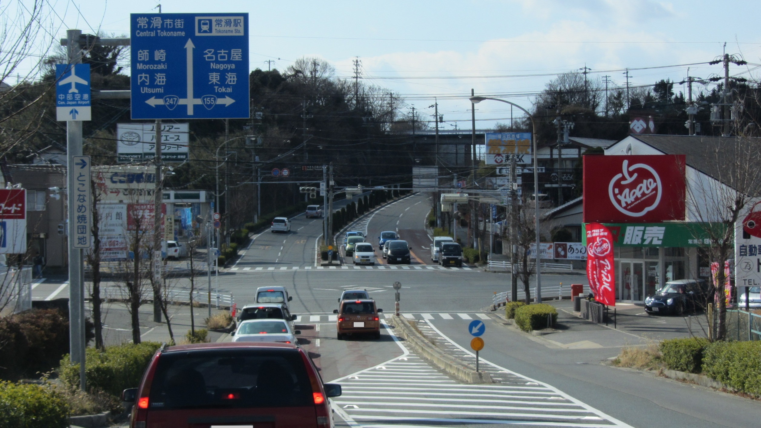 国道155号アンダーパス新海交差点北付近ライブカメラ(愛知県知多市旭南) | ライブカメラJAPAN FUJIYAMA