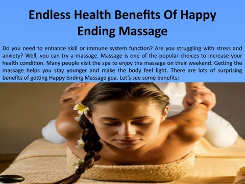 full body massage and