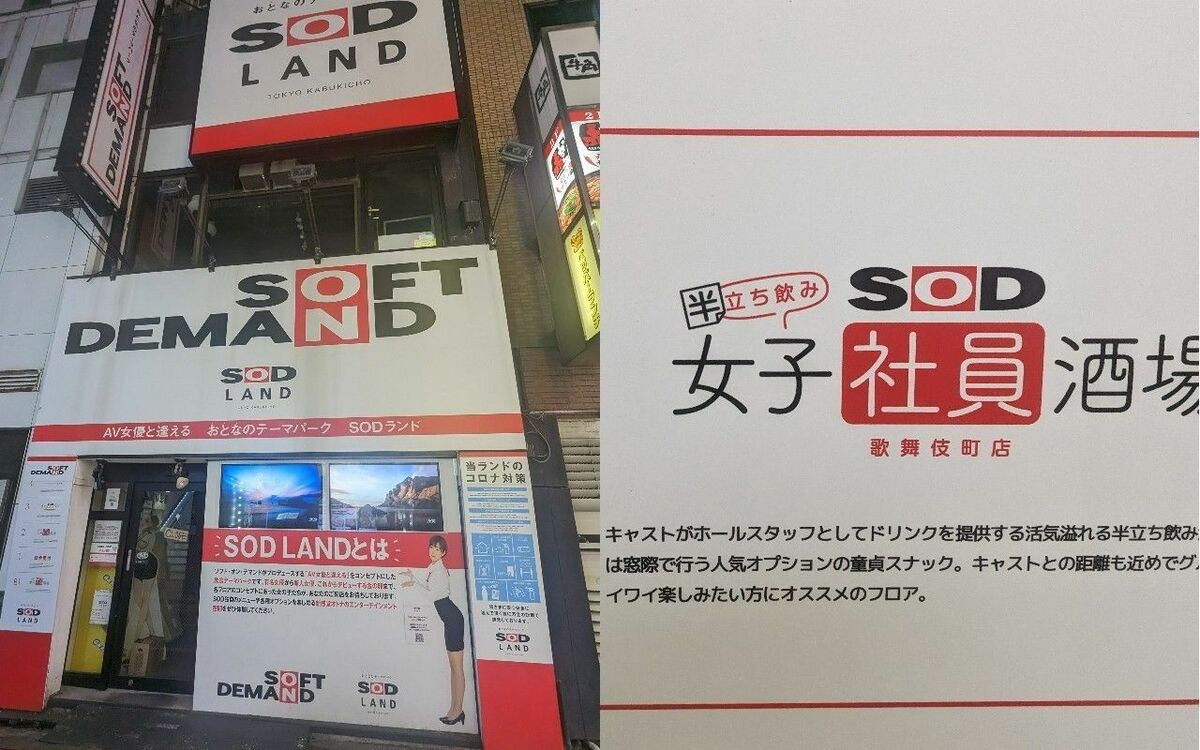 地上4階地下1階大人の男の楽園、SOD LANDでアガる夜をすごせ！ « 日刊SPA!